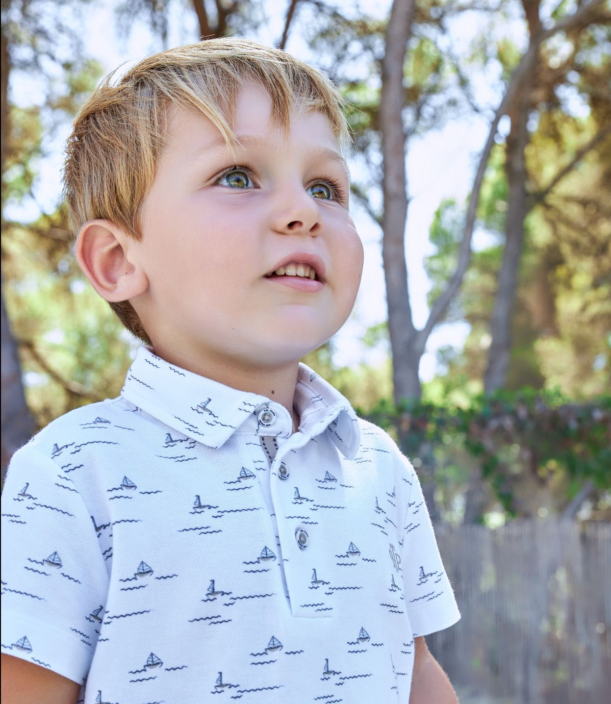 Tutto Piccolo Sail Boat Shorts Set