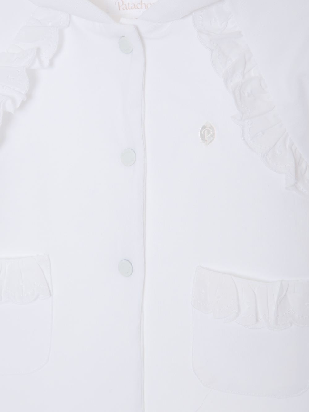Patachou White Pram Coat
