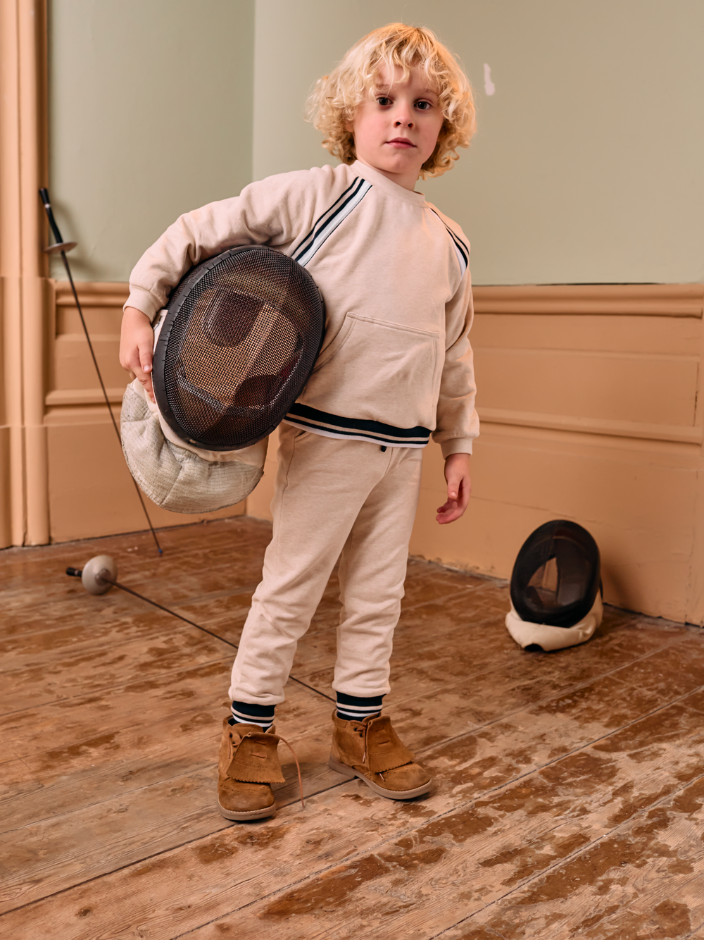 Patachou 2pc Beige Tracksuit