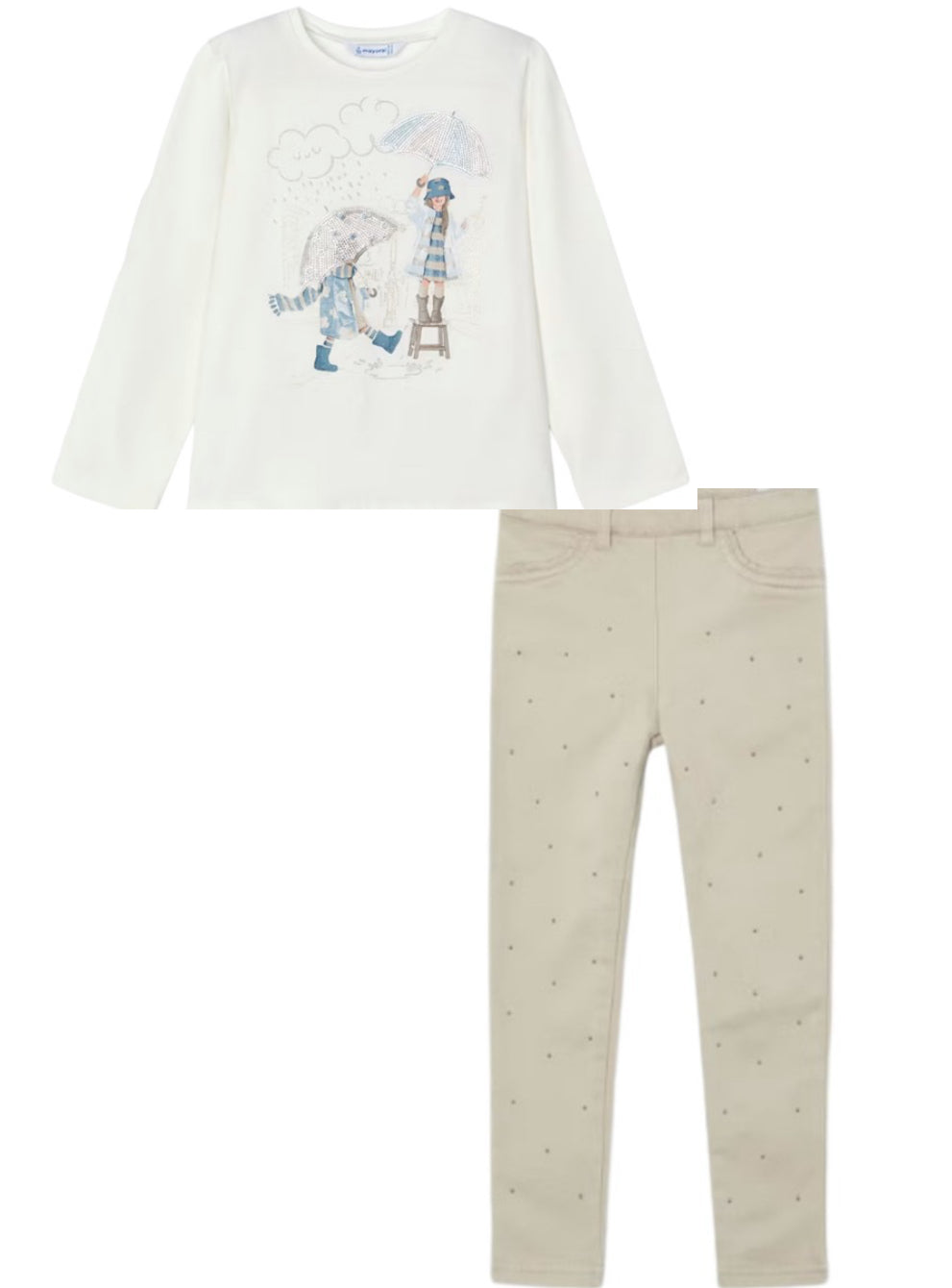 Mayoral 2pc Umbrella T-Shirt Outfit