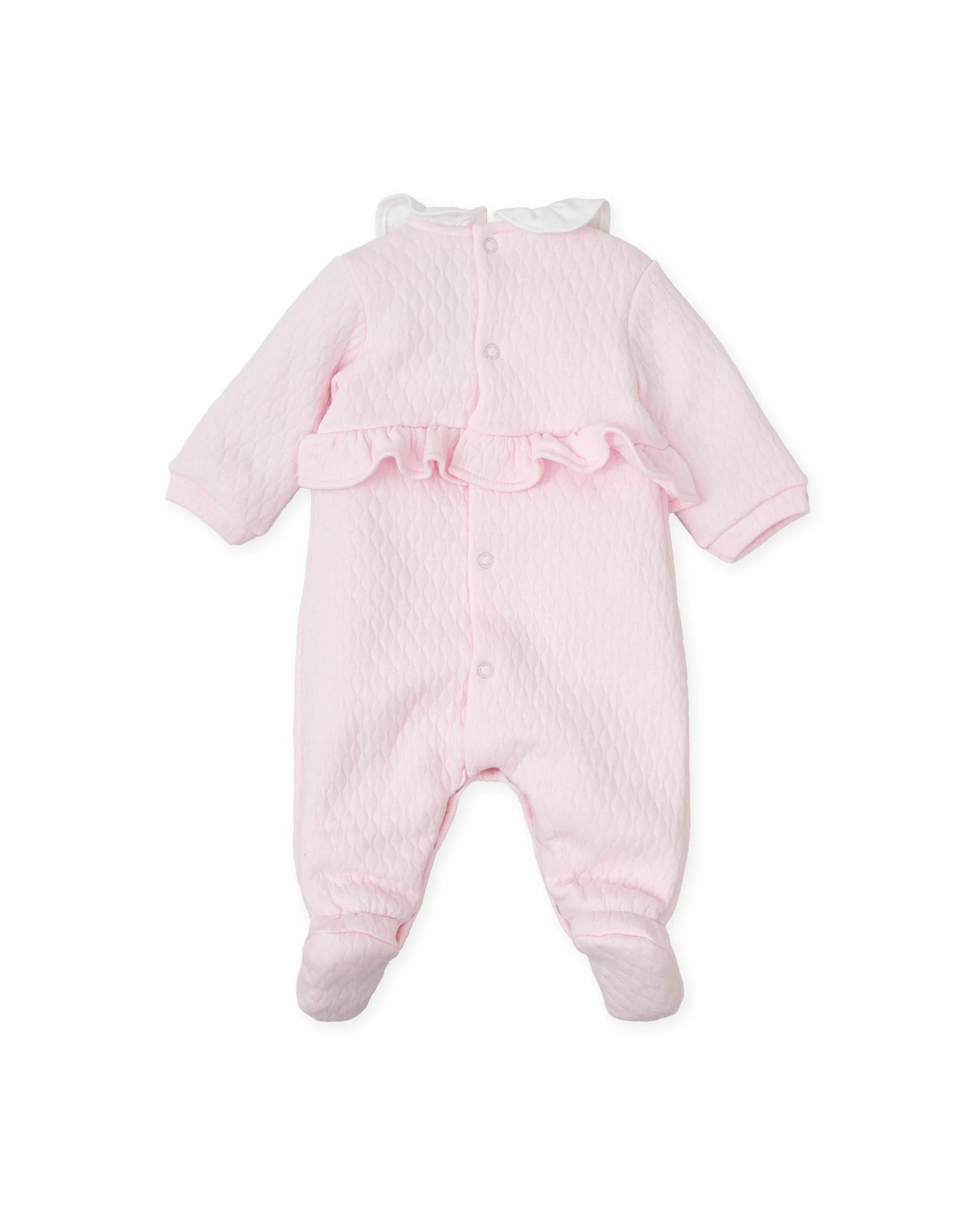 Tutto Piccolo Pink Quilted Baby Grow