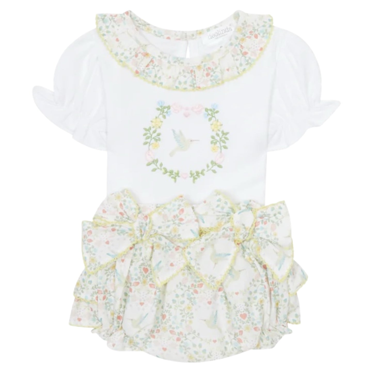 Deolinda 2pc Hummingbird Jam Pant Set