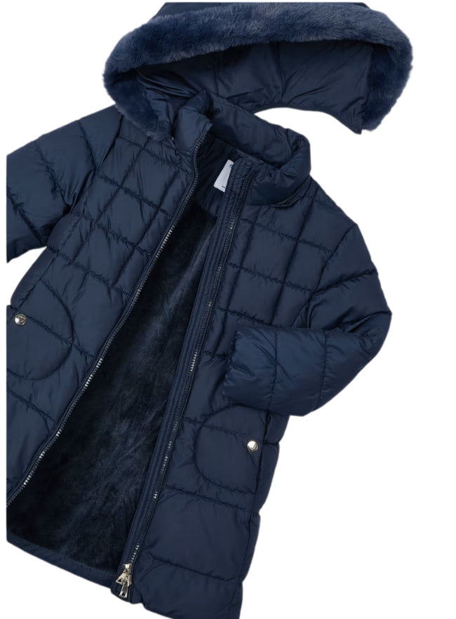Mayoral Navy Girls Coat