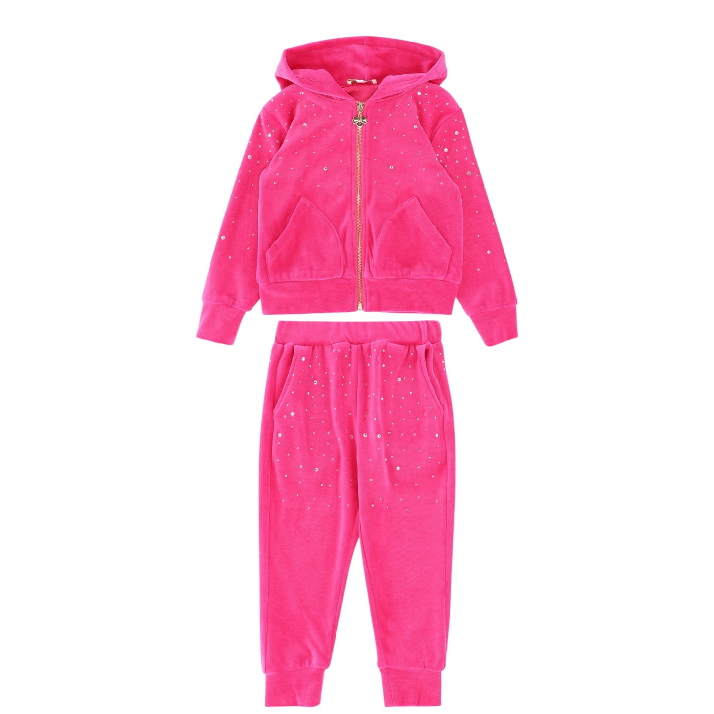 Angels Face Bijou Hot Pink Tracksuit