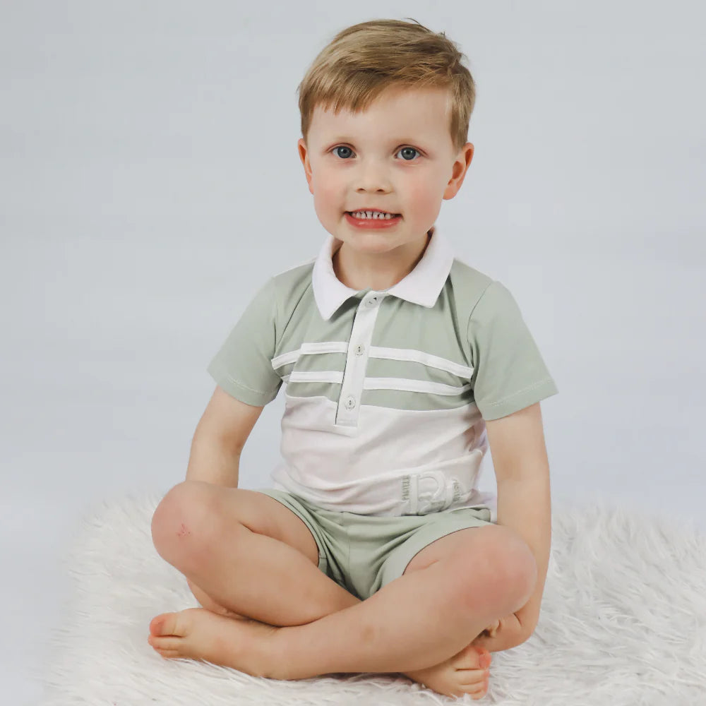 Pastels & Co Sage Hal Shorts Set