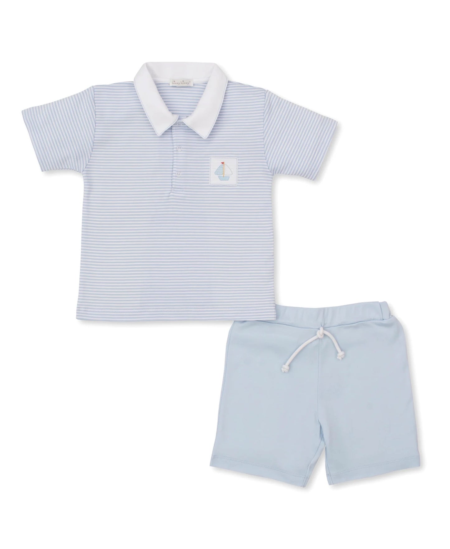 Kissy Kissy Saturday Regatta 2pc Shorts Set