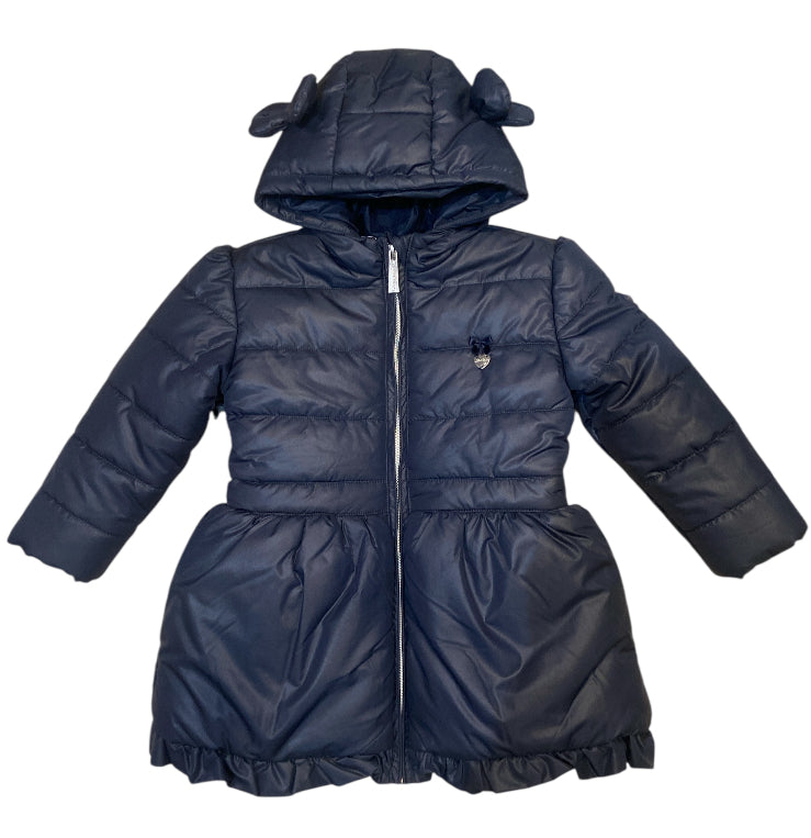 Le Chic Navy Bow Coat