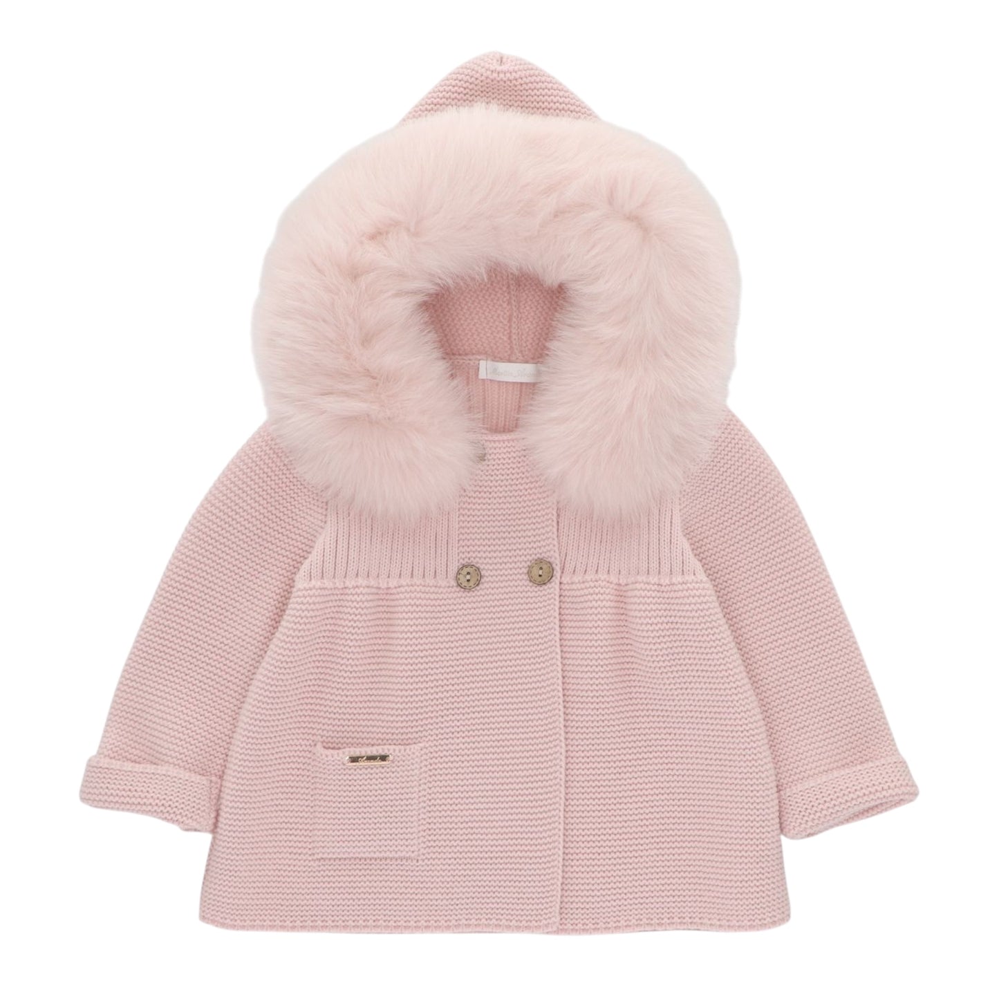 Martin Aranda Pink Knit Coat
