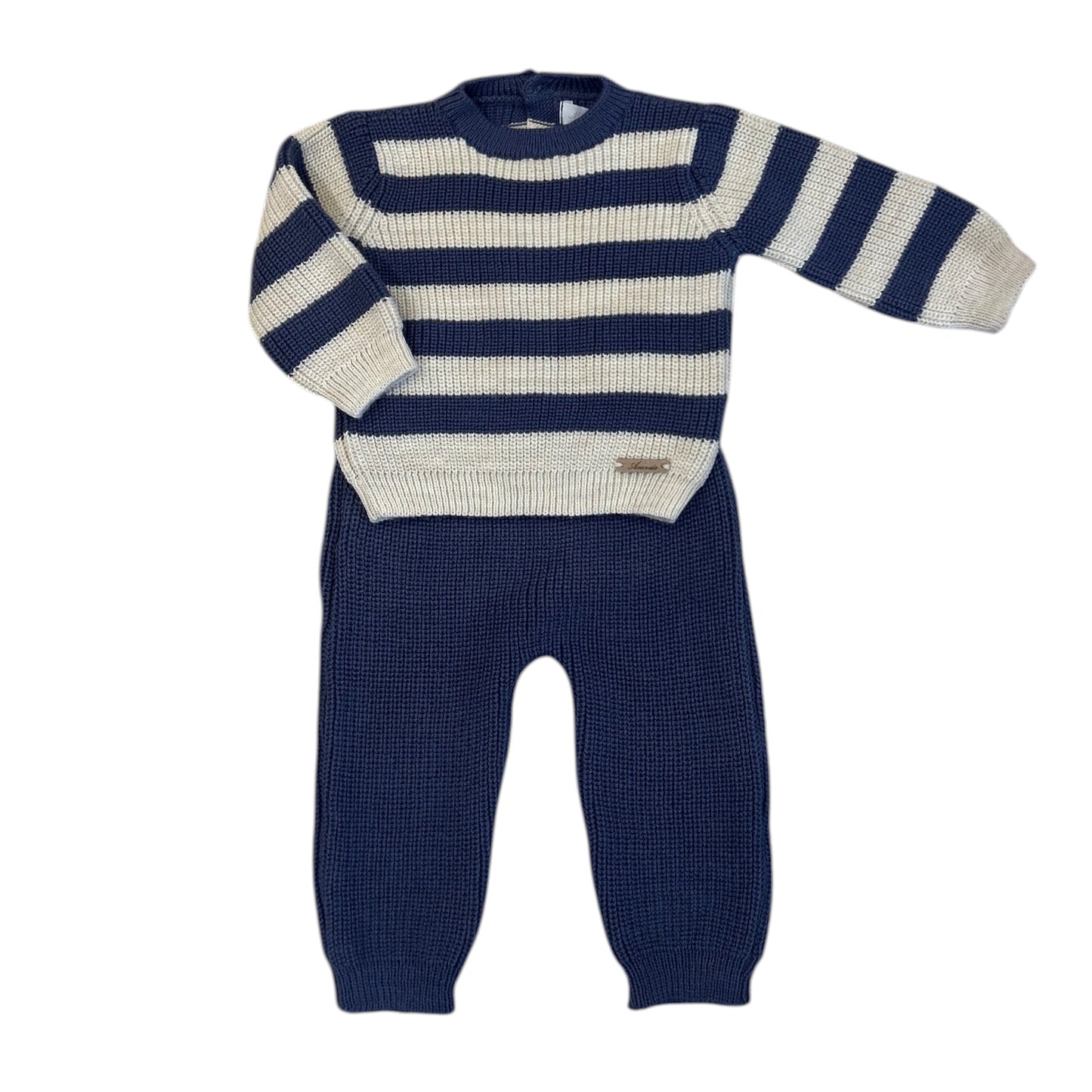 Martin Aranda Navy & Beige 3pc Set