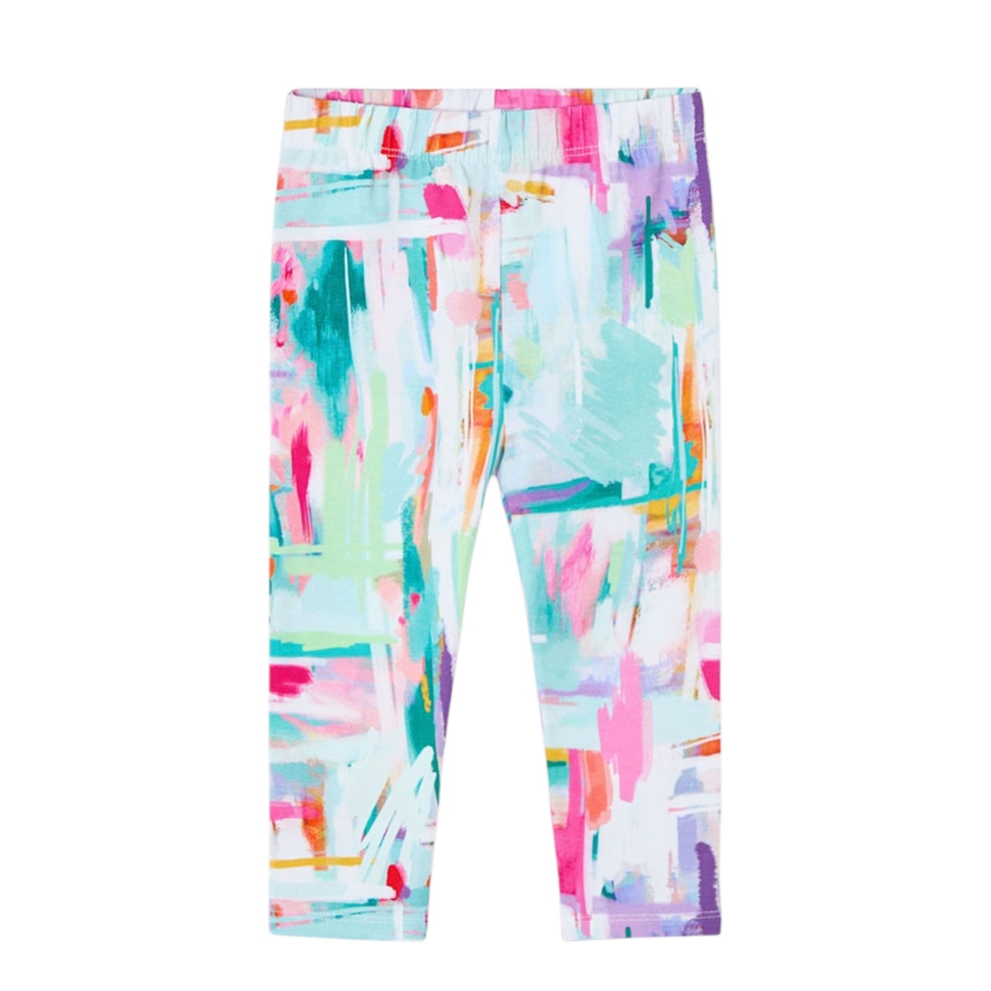 Mayoral Turquoise Patterned Leggings