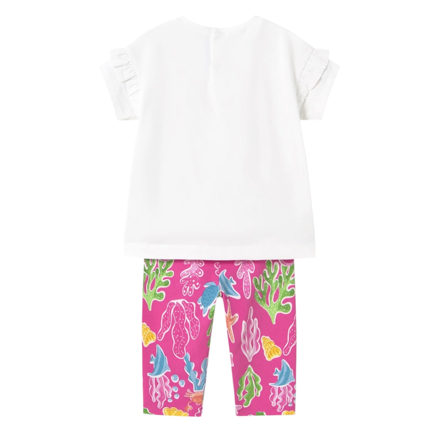 Mayoral Pink Sunglasses Leggings Set