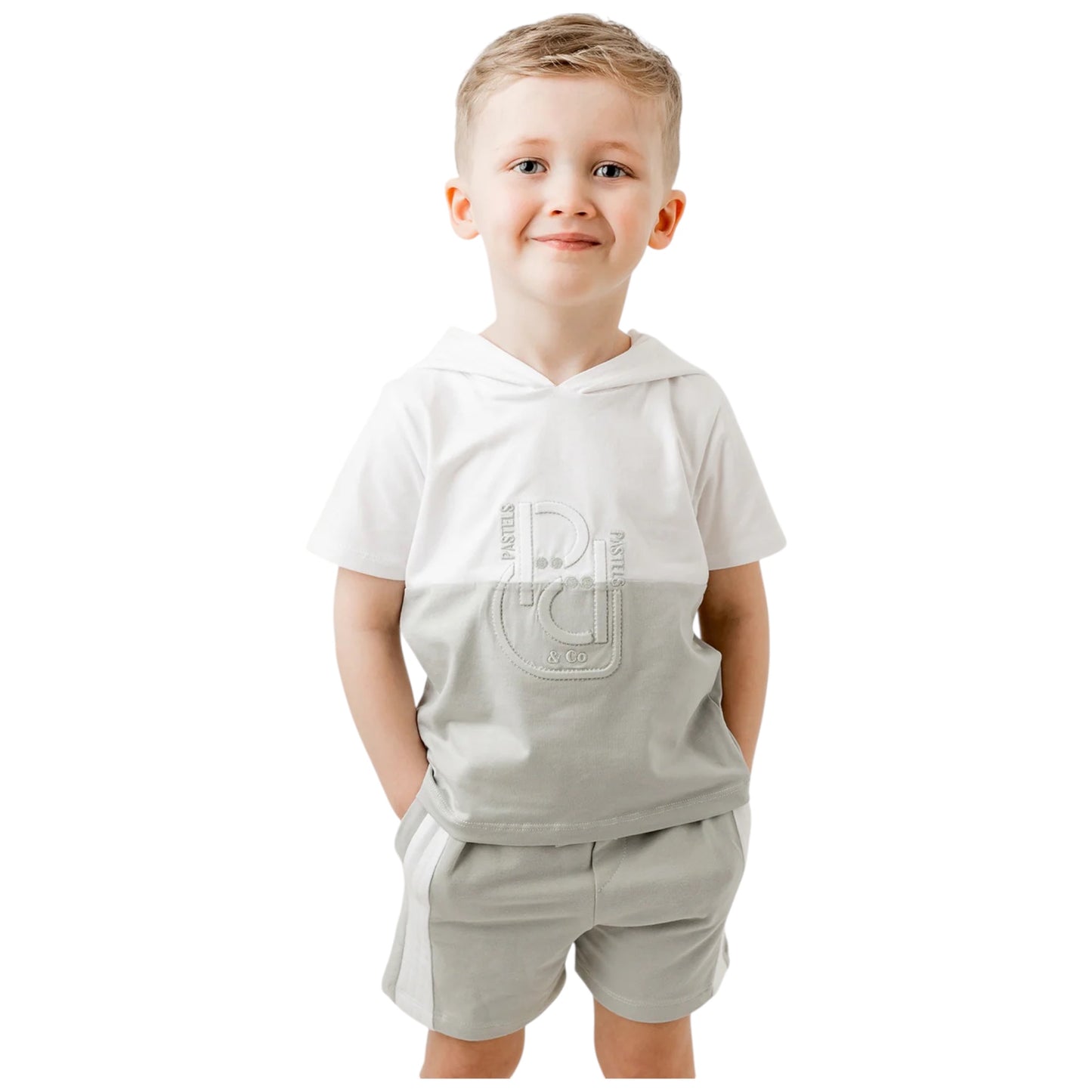 Pastels & Co Sage Harold Shorts Set