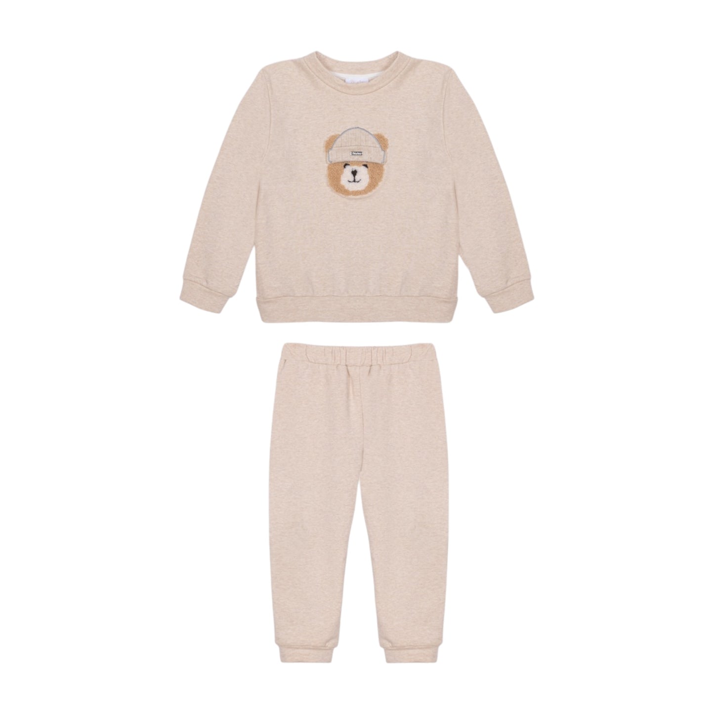Patachou 2pc Beige Teddy Tracksuit