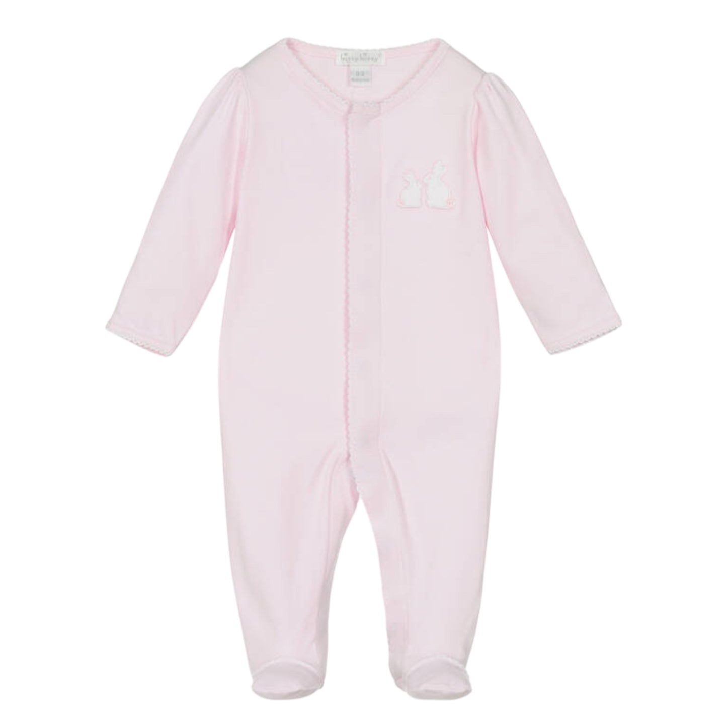 Kissy Kissy Pink Pique Bunny Babygrow
