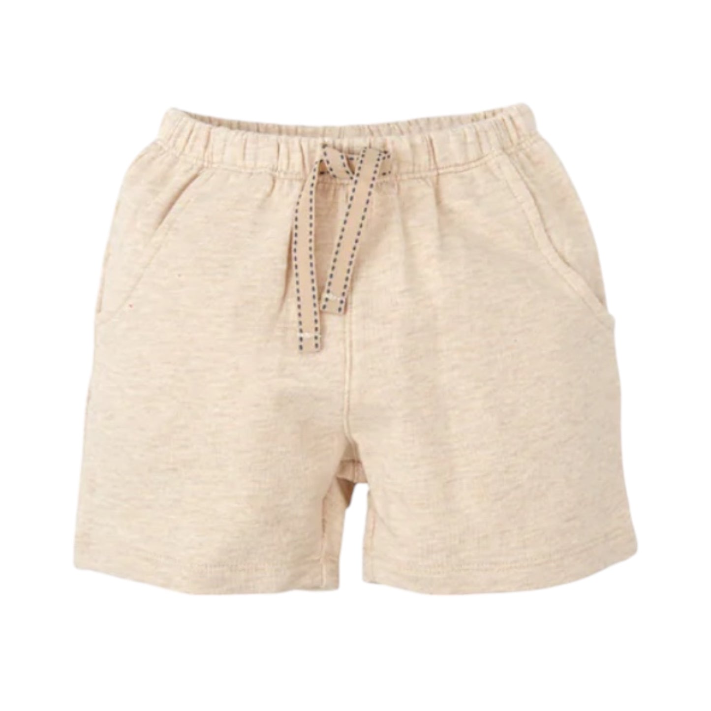 Tutto Piccolo Beige Sail Boat Shorts Set