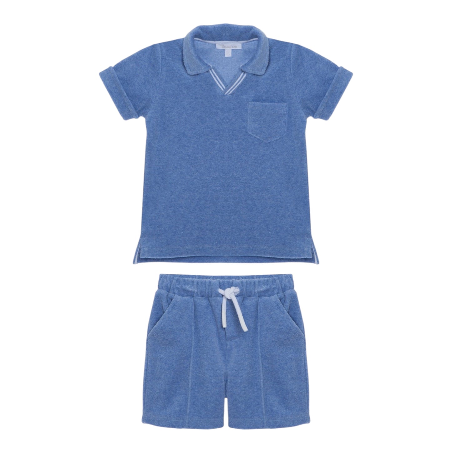 Patachou Terry Shorts Set