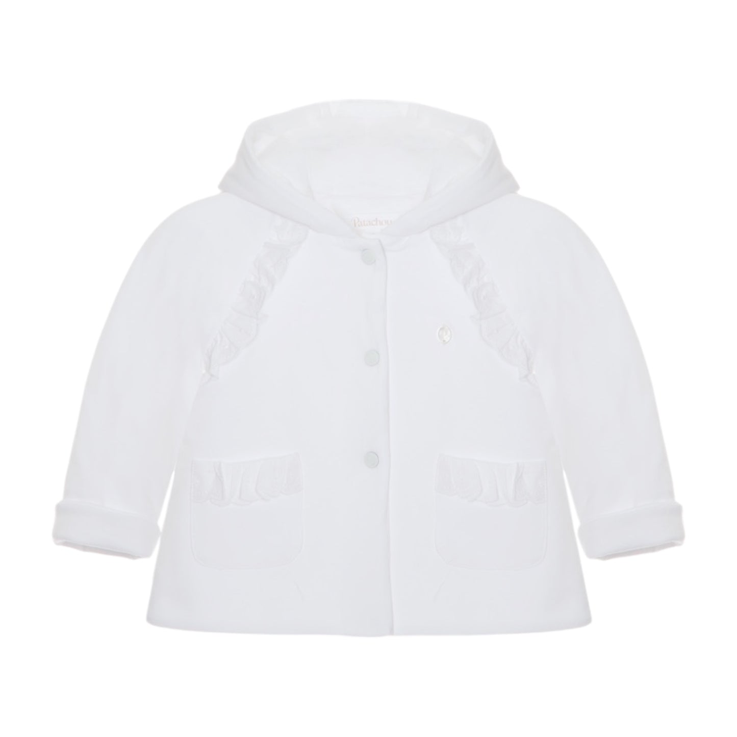 Patachou White Pram Coat