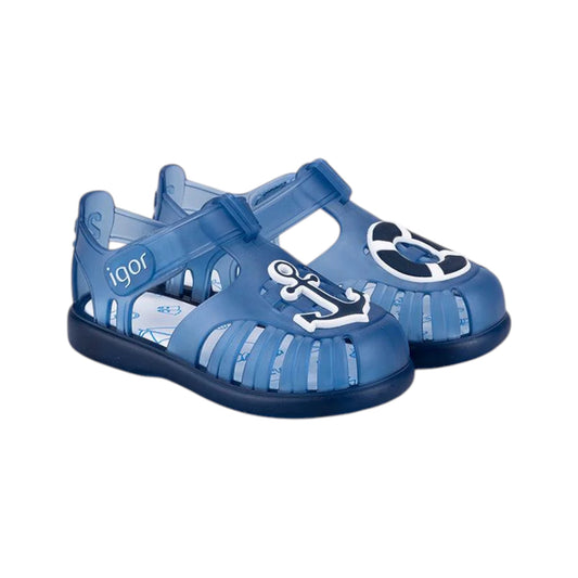 Igor Navy Toby Nautico Sandals