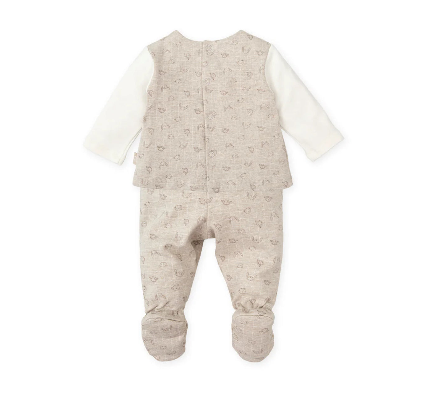 Tutto Piccolo Neutral Bunny 2pc Set