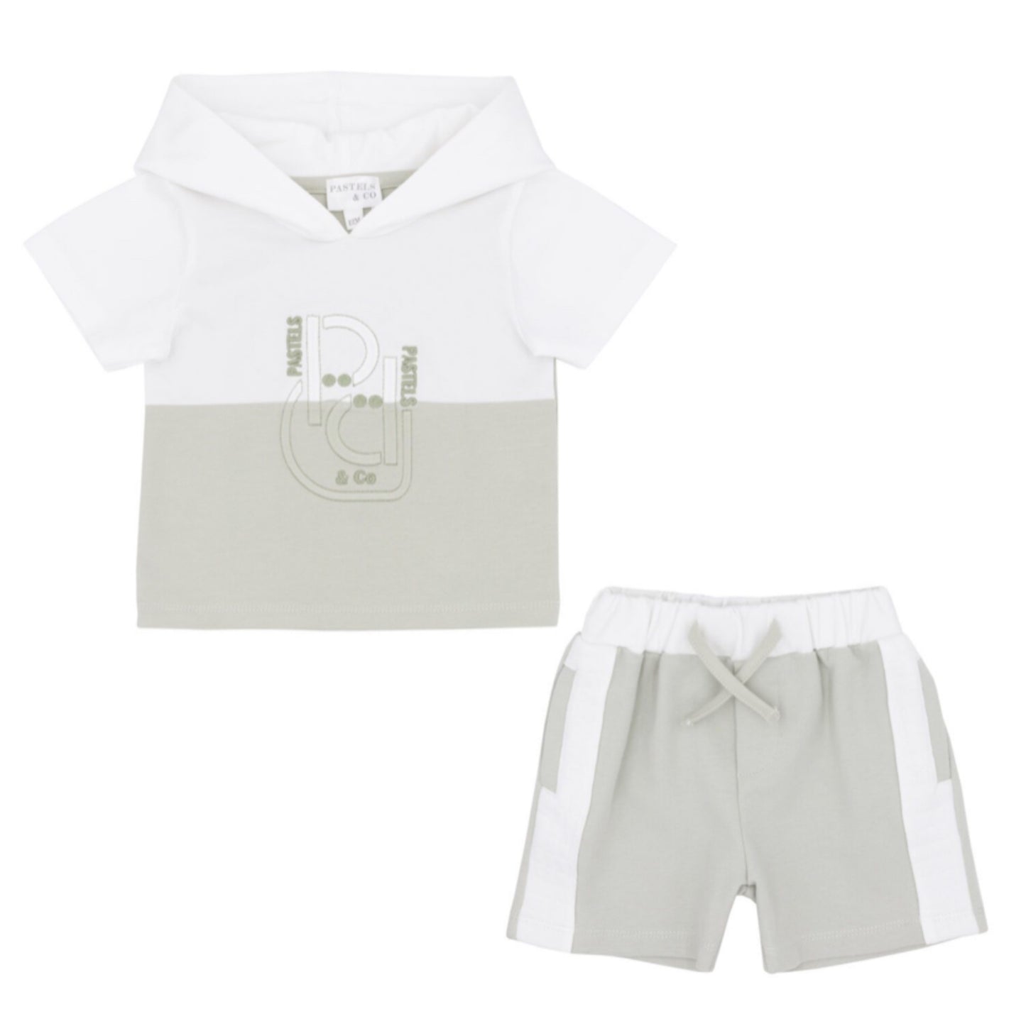 Pastels & Co Sage Harold Shorts Set