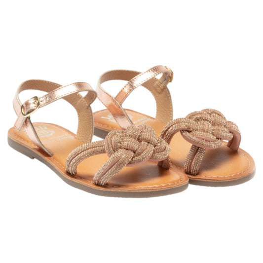 Lelli Kelly Rose Gold Margherita Sandals
