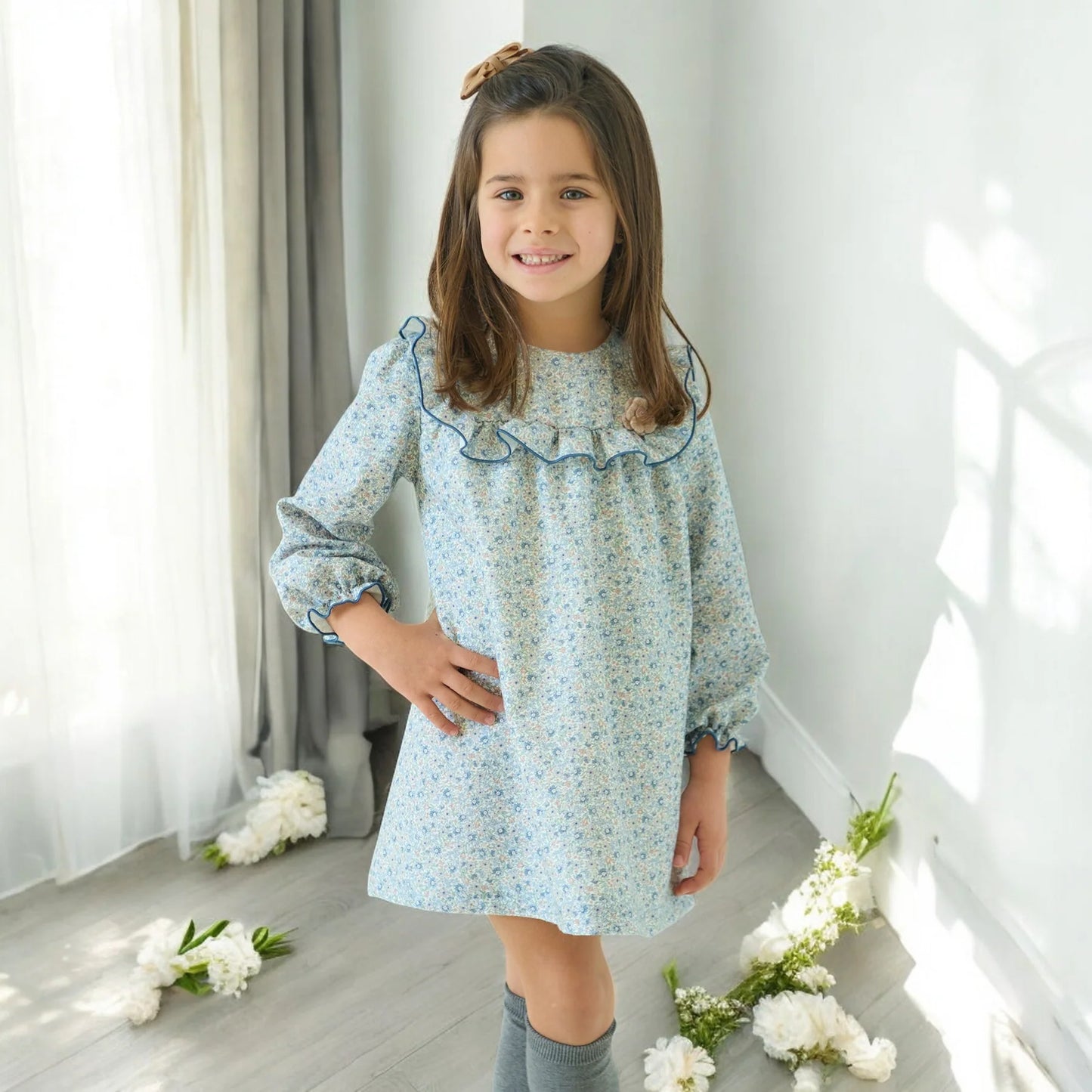 Rapife Blue Liberty Inspired Dress