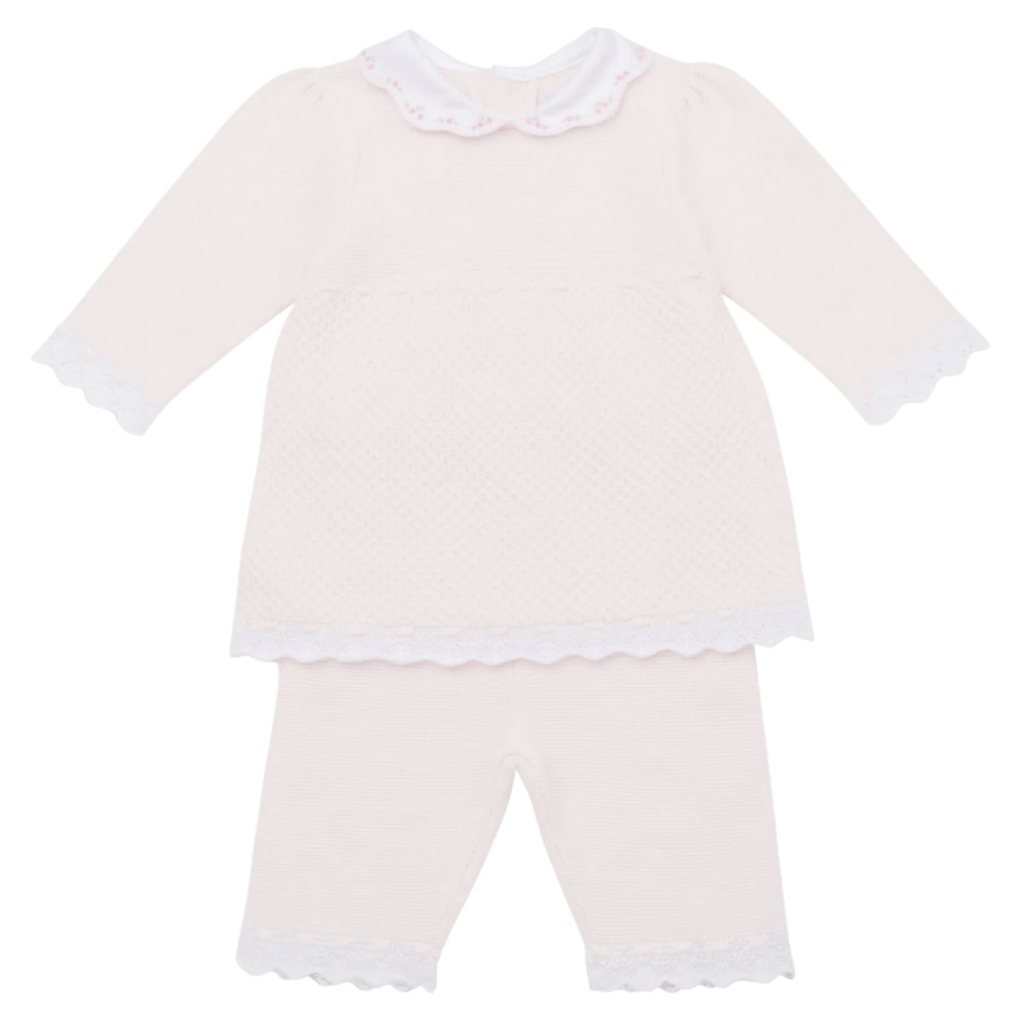 Emile Et Rose 2pc Pink Knit Outfit