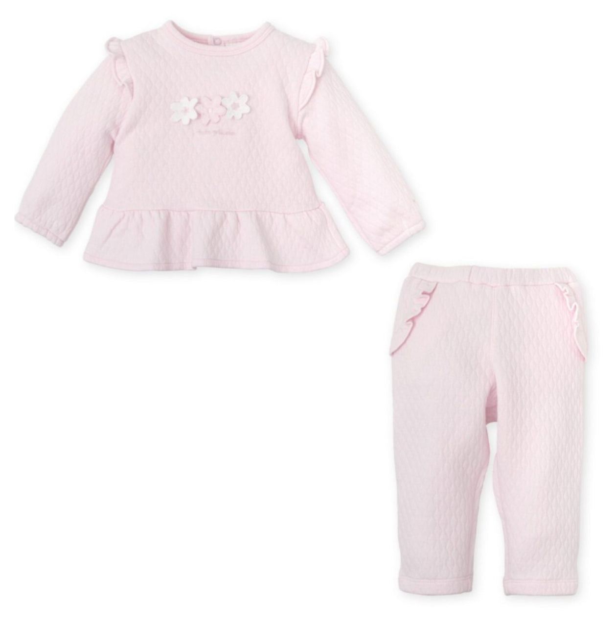 Tutto Piccolo Pink 2pc Tracksuit