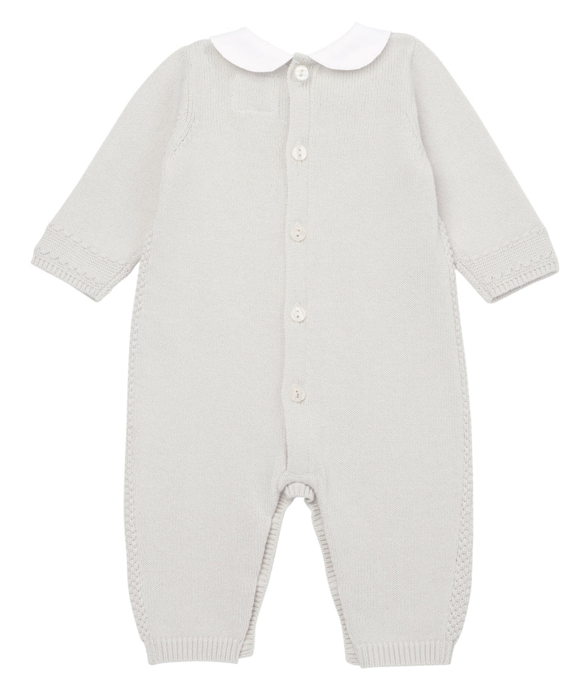 Emile Et Rose 2pc Beige Romper & Hat