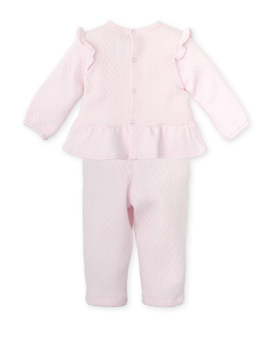 Tutto Piccolo Pink 2pc Tracksuit