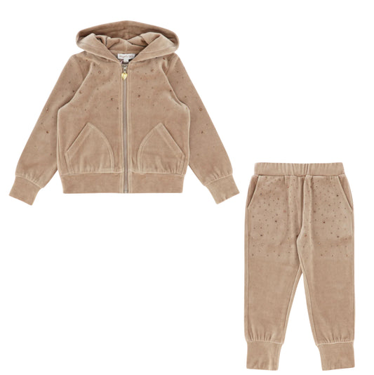 Angels Face Bijou 2pc Sand Tracksuit