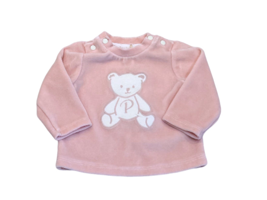 Patachou Pink 2pc Teddy Tracksuit