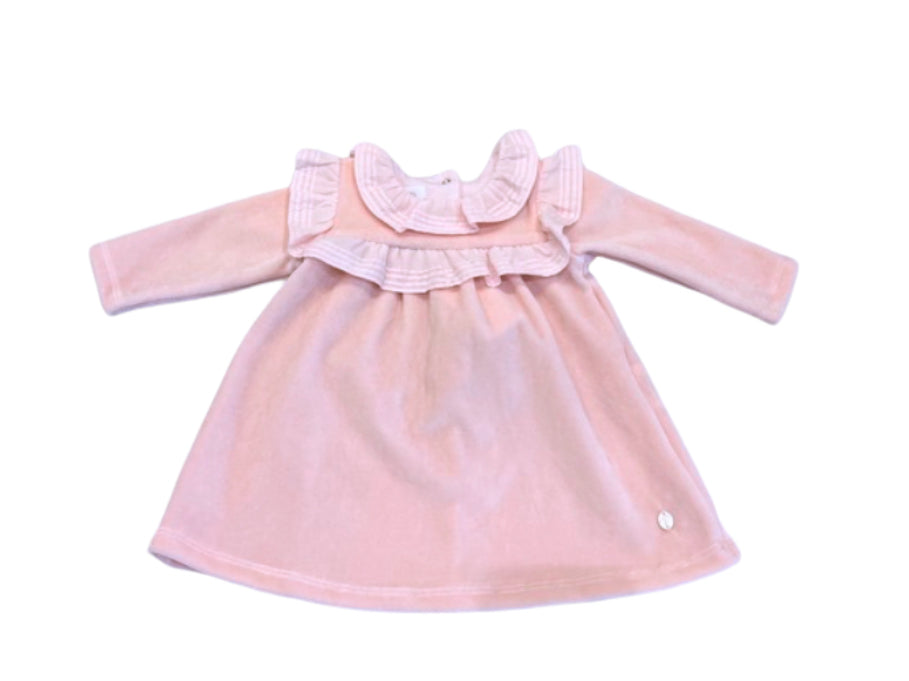 Patachou Pink Velour Dress