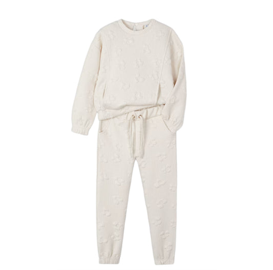 Mayoral 2pc Beige Tracksuit