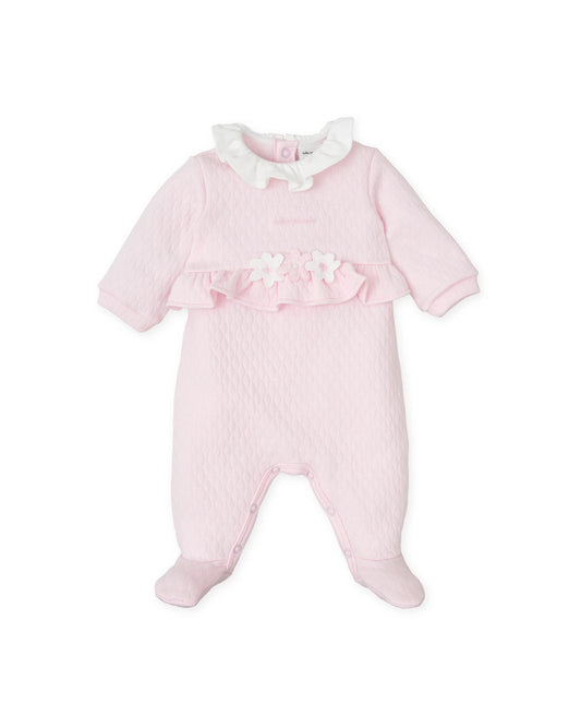 Tutto Piccolo Pink Quilted Baby Grow