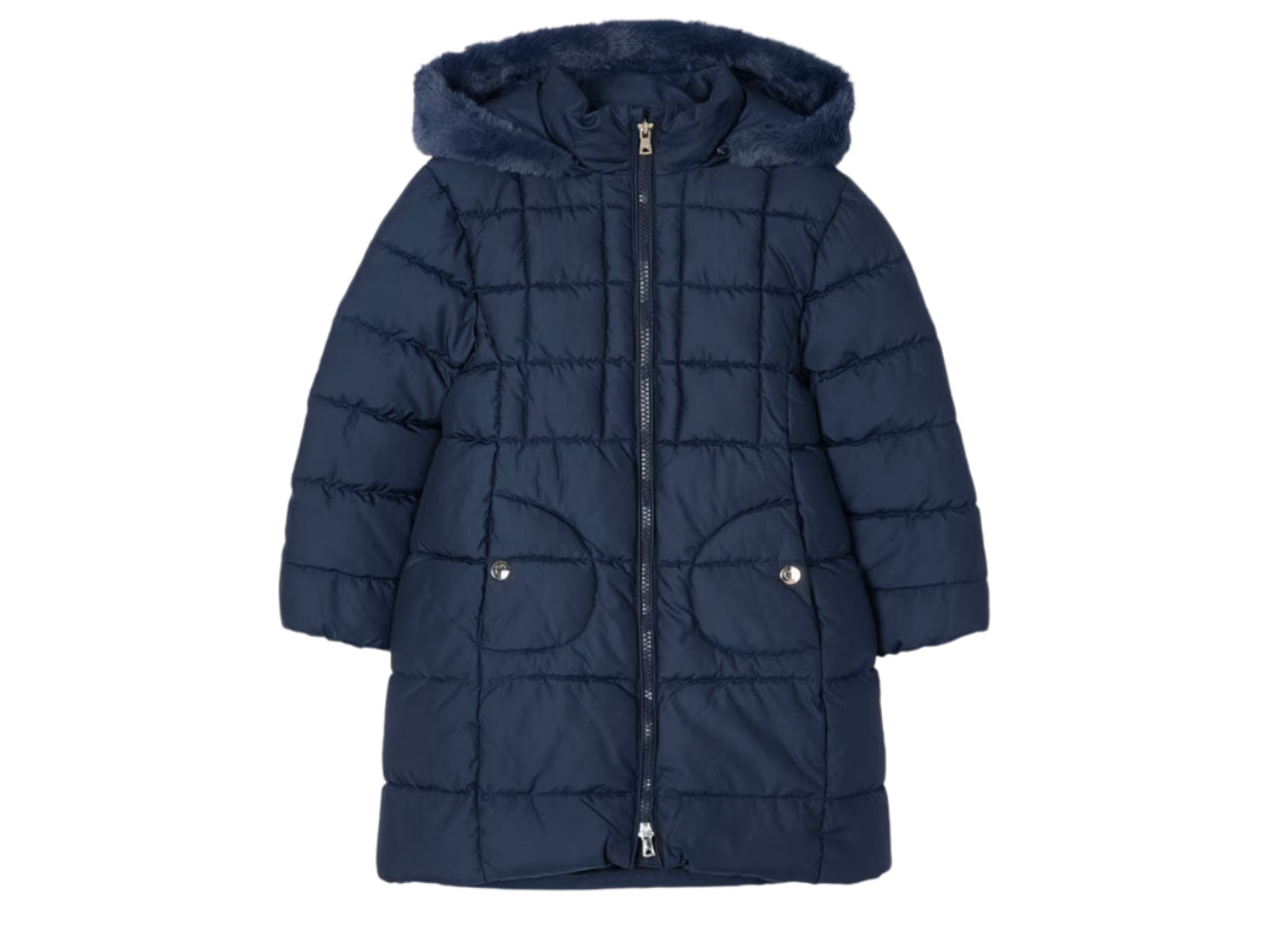 Mayoral Navy Girls Coat