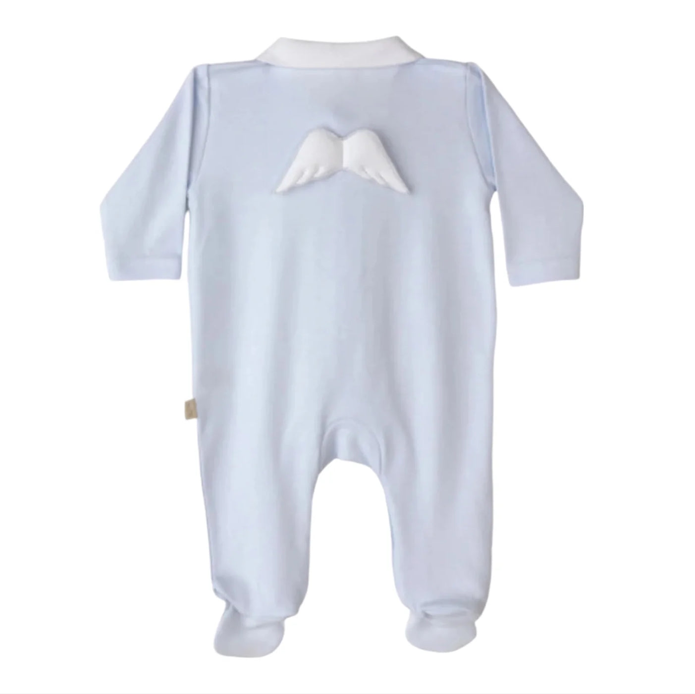 Baby Gi Blue Wing 2pc Babygrow & Bib