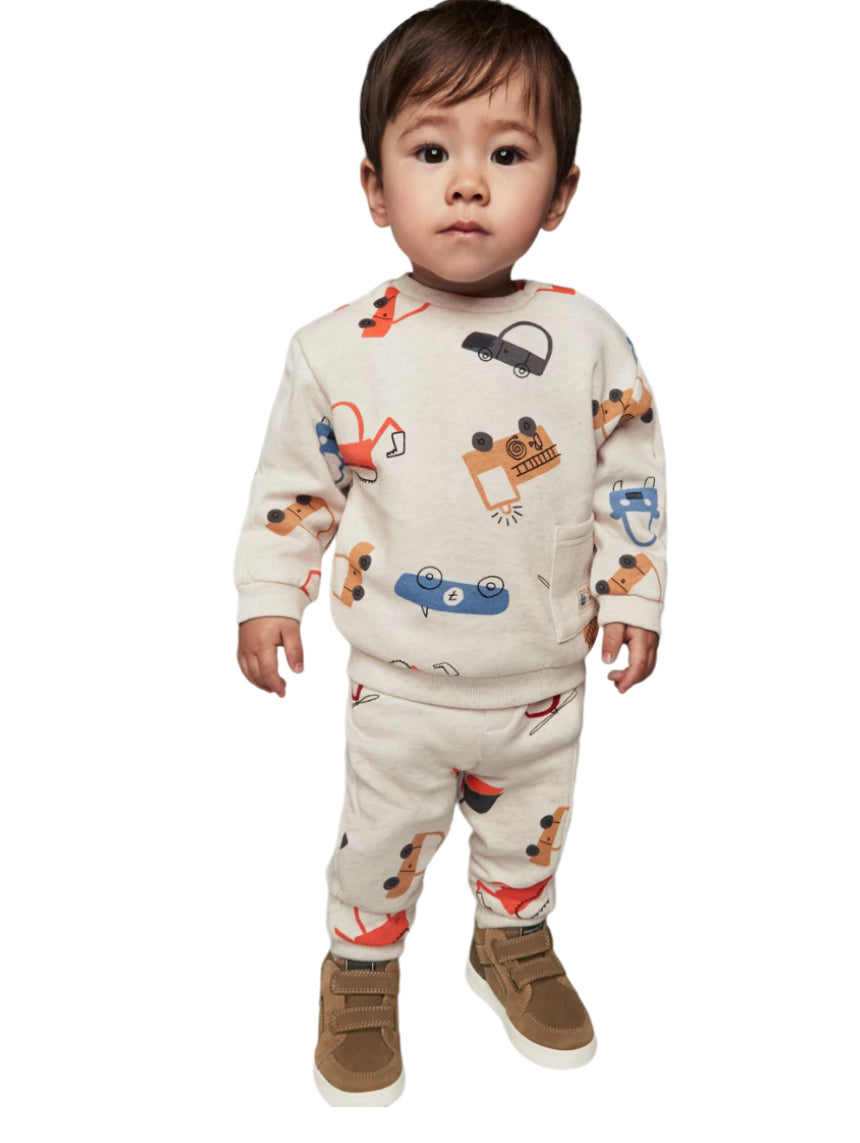 Mayoral Toddler 2pc Cars Tracksuit