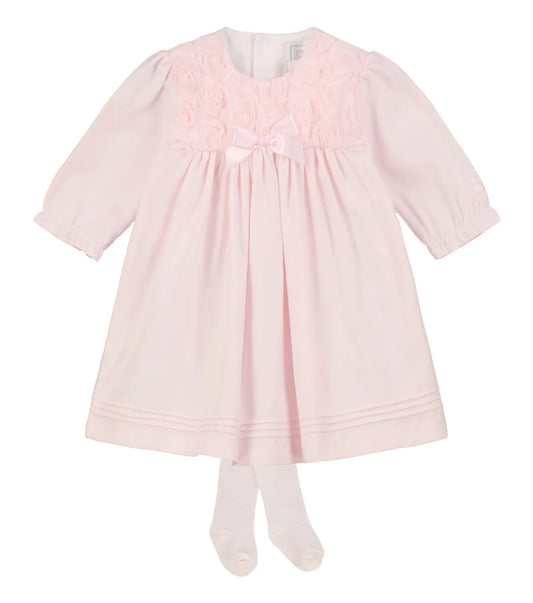 Emile Et Rose 2pc Rose Dress & Tights