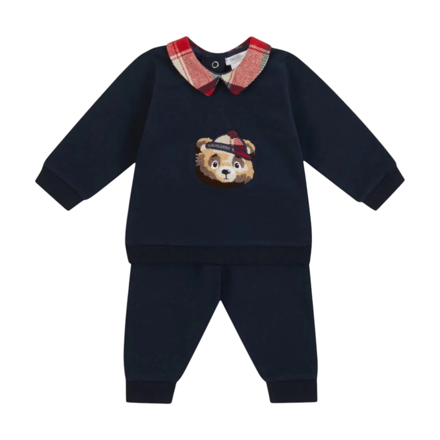 Deolinda Navy 2pc Teddy Tracksuit