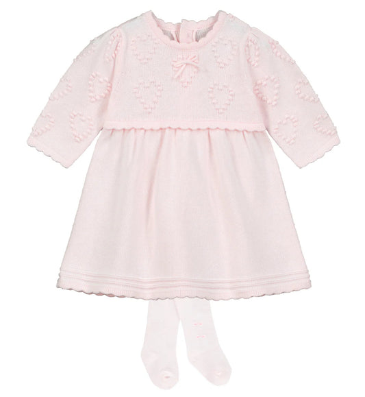 Emile Et Rose 2pc Hearts Dress & Tights