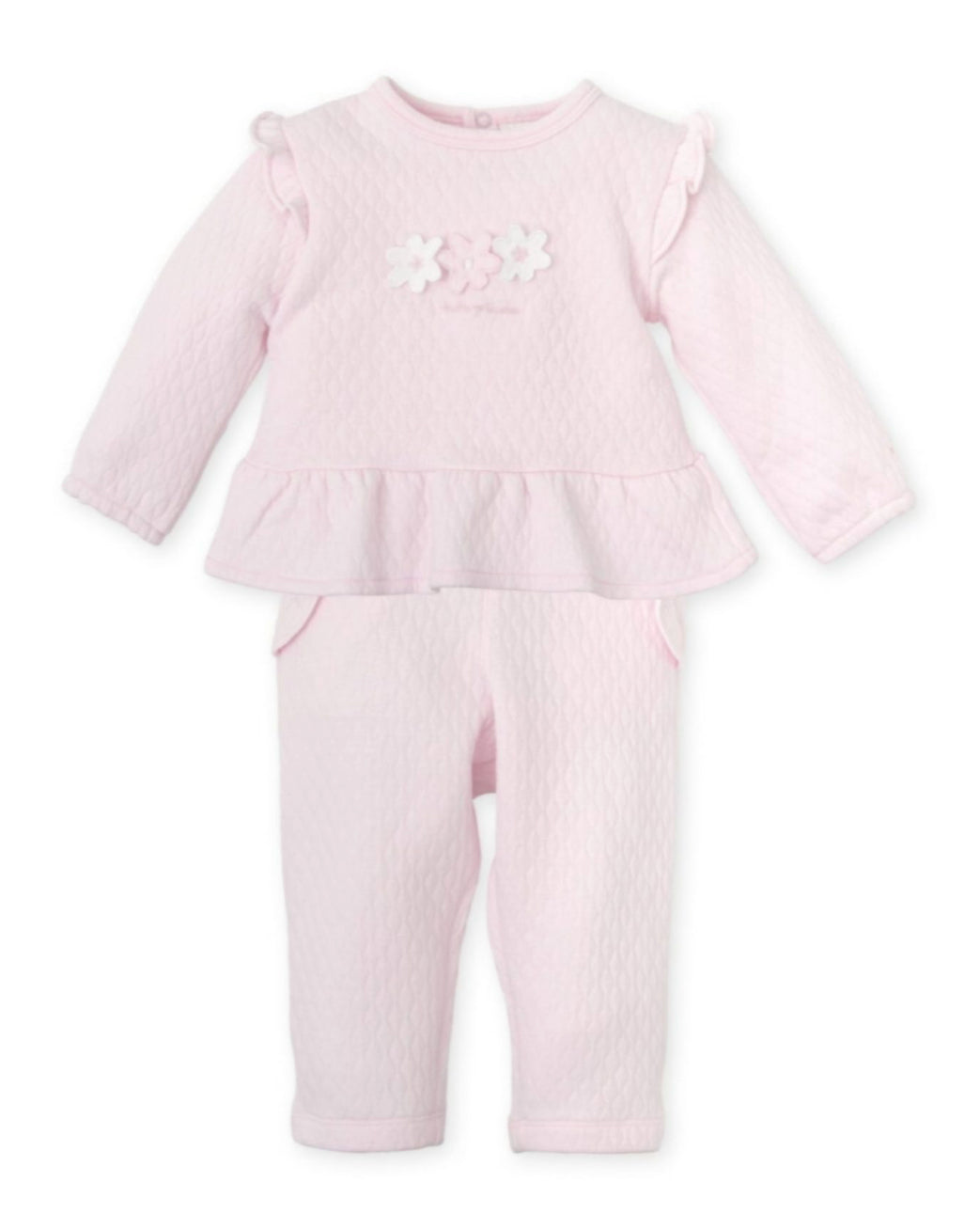 Tutto Piccolo Pink 2pc Tracksuit