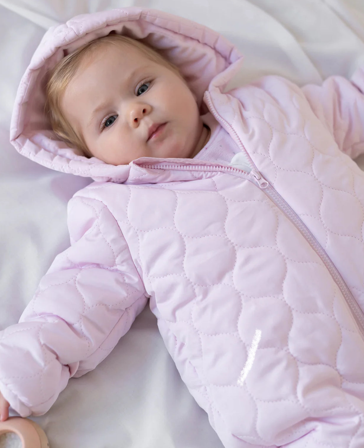 Tutto Piccolo Pink Snowsuit