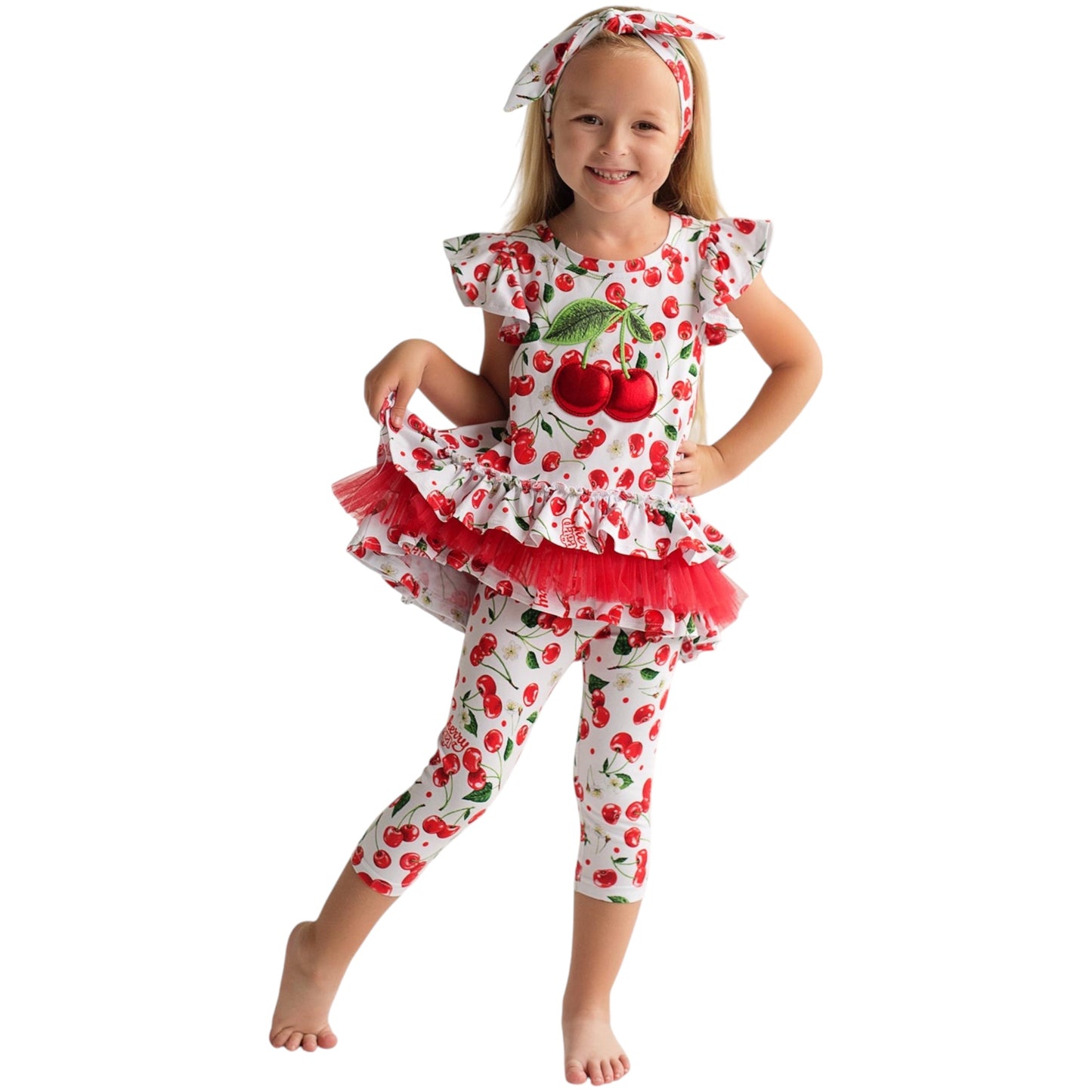 Daga Cherry Leggings Set