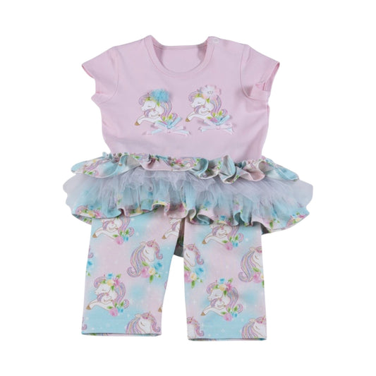 Daga Unicorn Baby Leggings Set