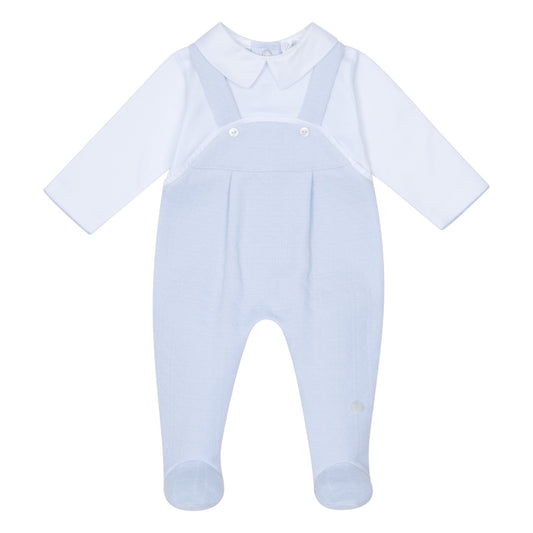 Deolinda Blue/White Babygrow