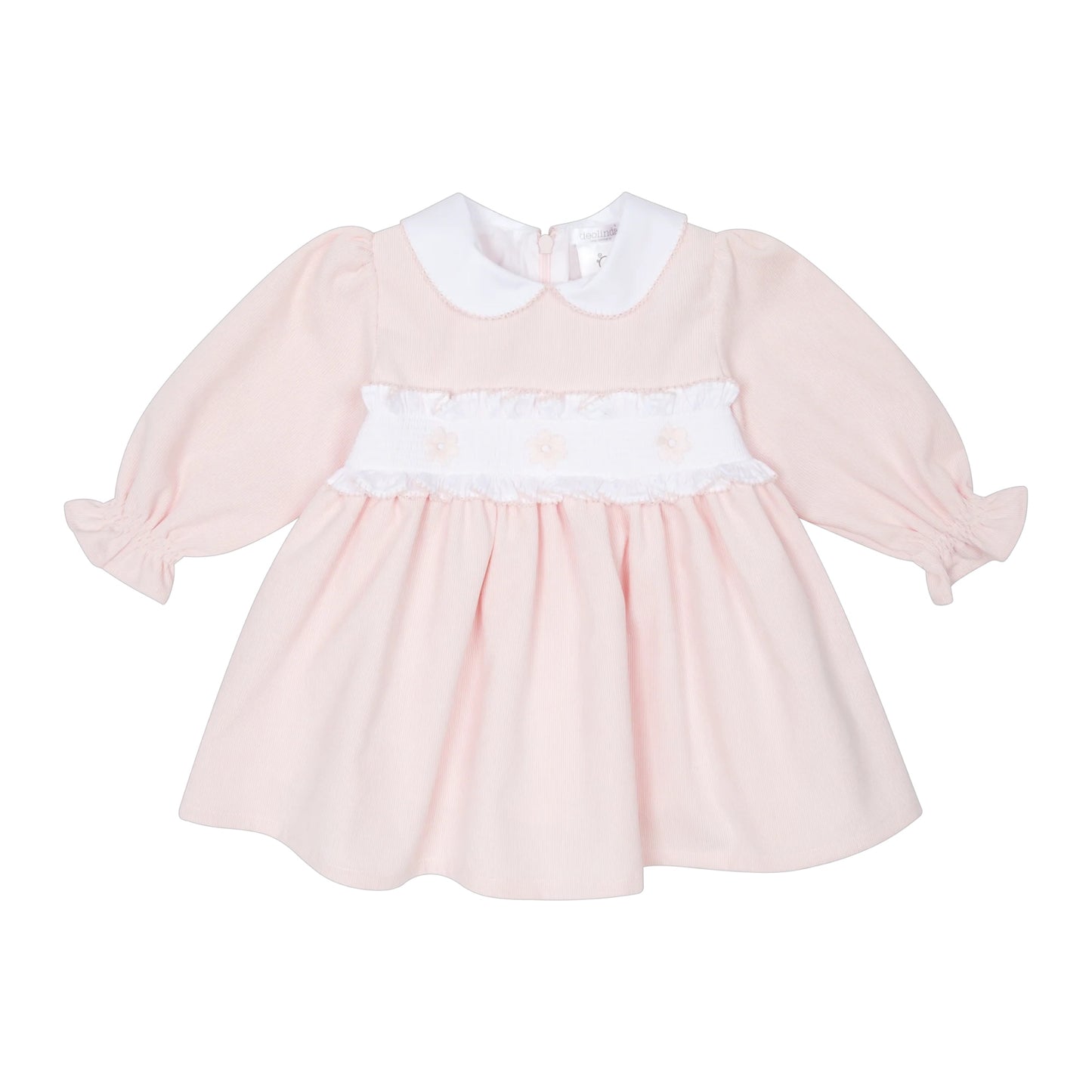 Deolinda Pink Needle Cord Dress