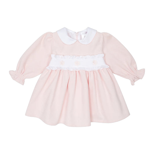 Deolinda Pink Needle Cord Dress