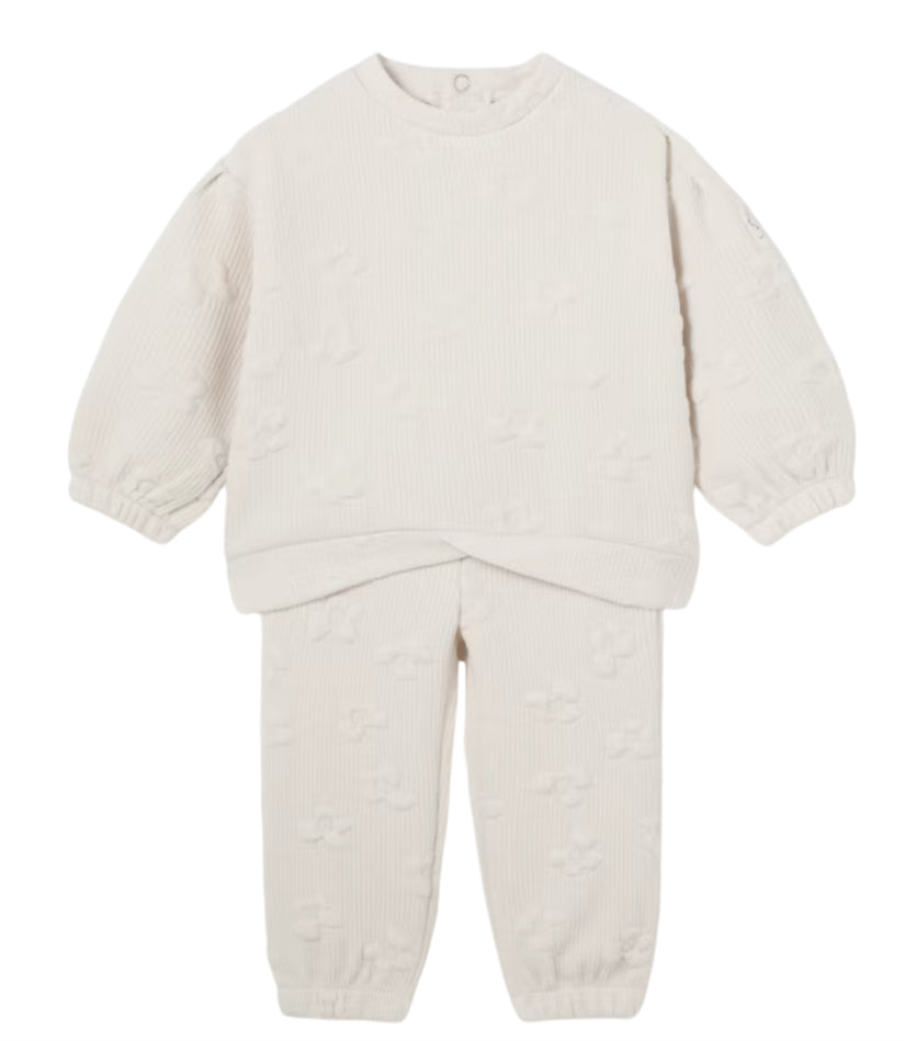 Mayoral Toddler 2pc Beige Tracksuit