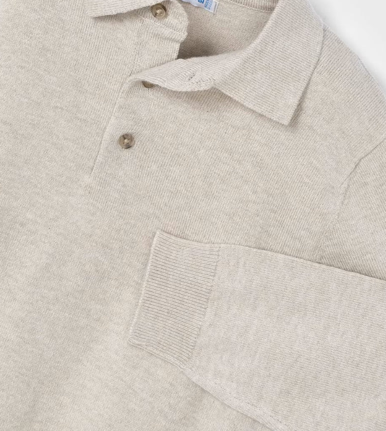 Mayoral Beige Polo Shirt